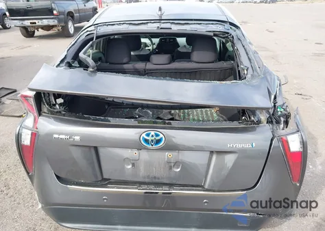 2018 Toyota Prius Two из США, поврежденный, VIN JTDKBRFU2J3077163